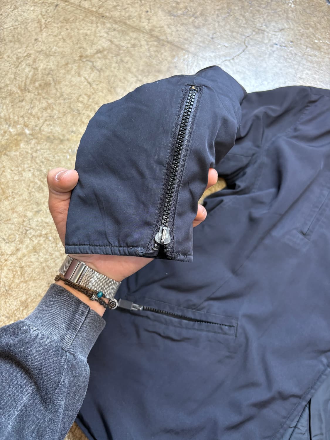 ASPESI 블랙 자켓 상품이미지7