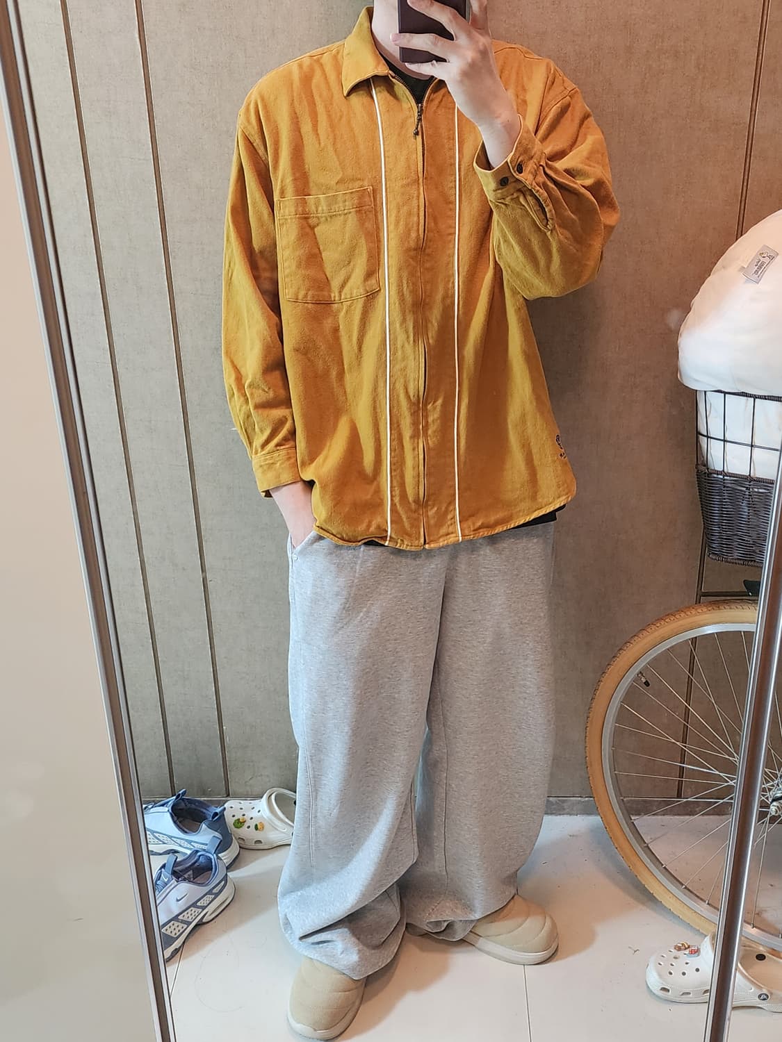 일본 빈티지 집업 자켓 상품이미지4