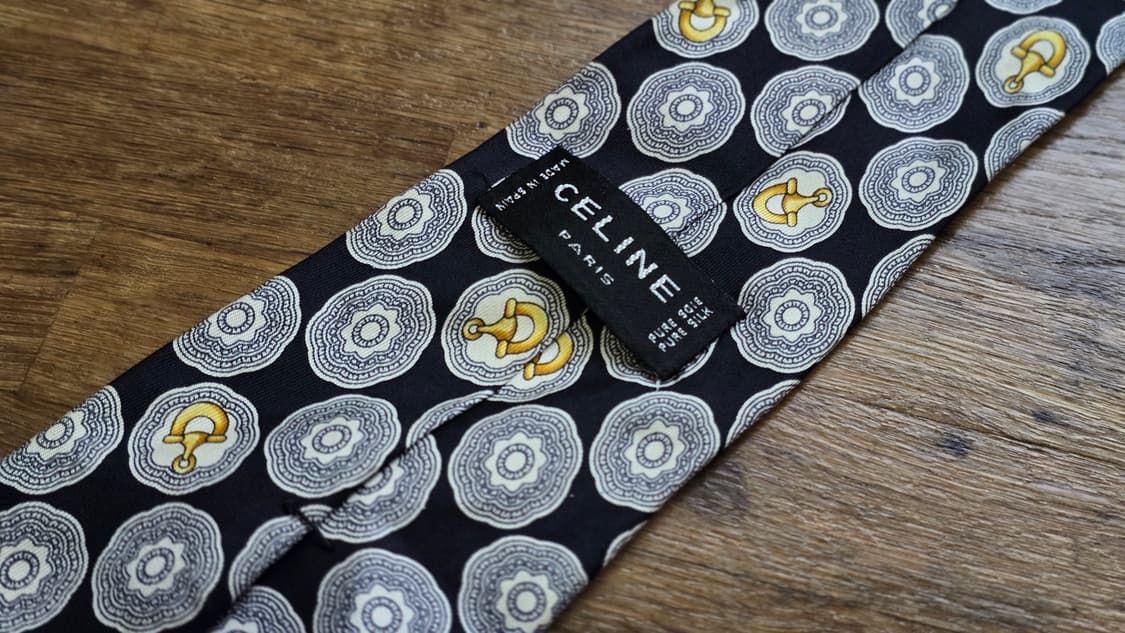 셀린느 빈티지 넥타이 상품이미지3