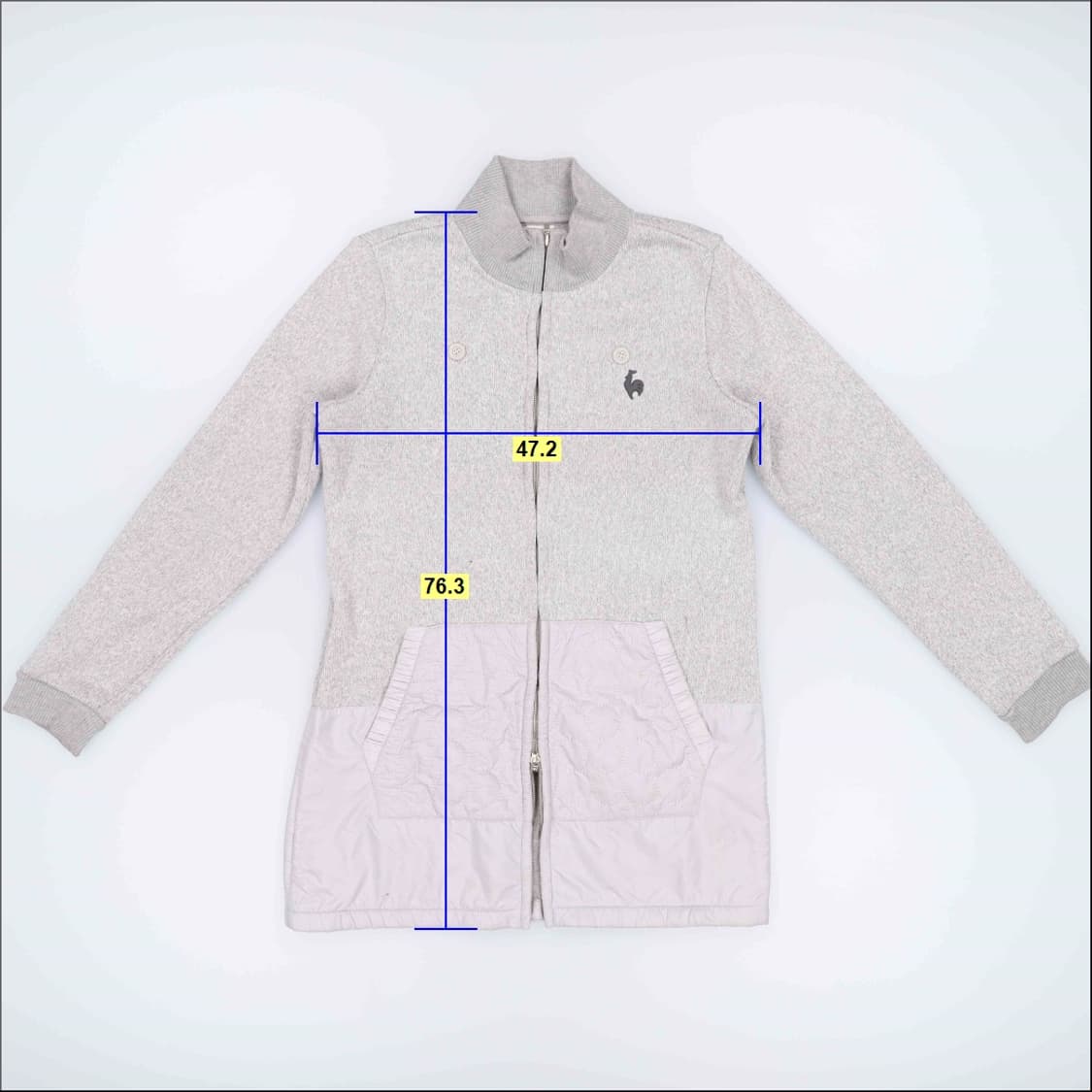 [실측확인] 르꼬끄 여성 골프 집업 자켓 1216H1 상품이미지8