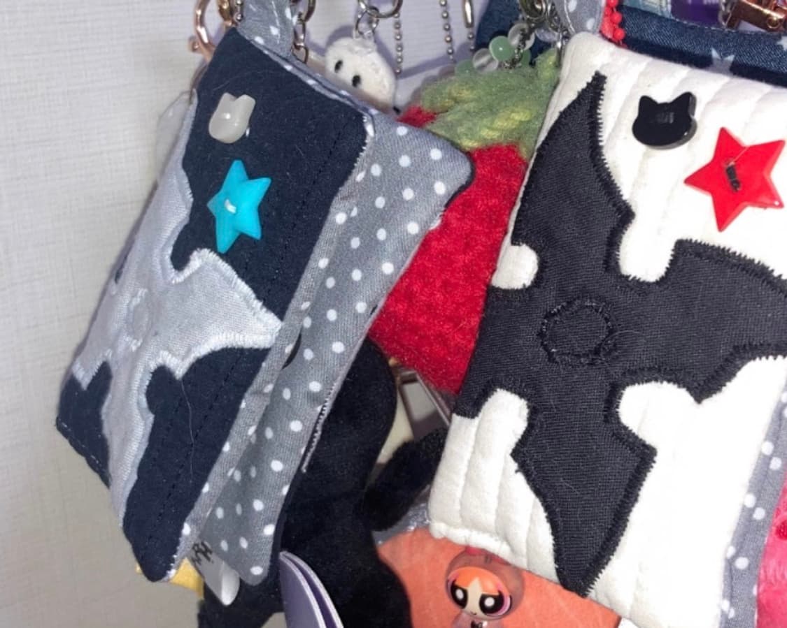 핸드메이드 닌자 오타쿠 카드지갑 상품이미지1