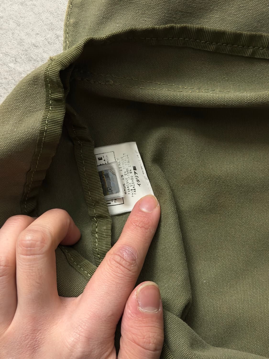 돌체앤가바나 밀리터리 메신저백 상품이미지8