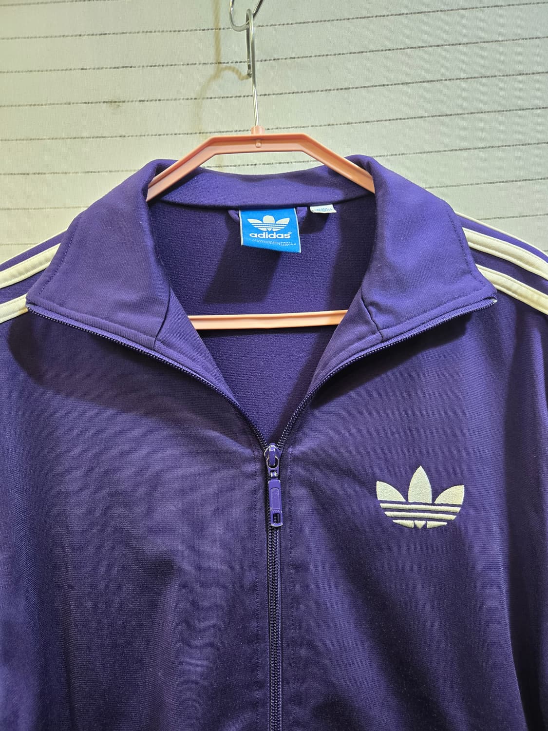 아디다스 트랙탑 저지퍼플S 상품이미지7