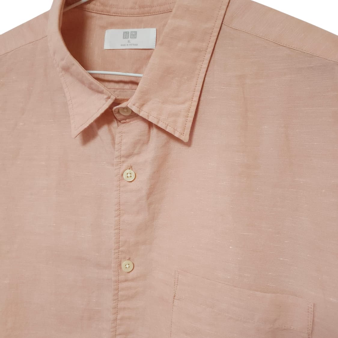 새상품 유니클로 린넨셔츠남방 105 XL 상품이미지3