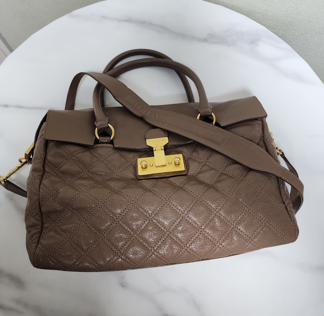 희귀템)  마크 제이콥스 루디 바로크 퀼티드 사첼백( 상태굿) 상품이미지2