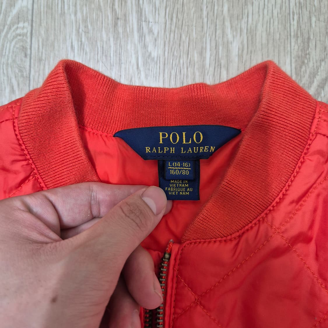 폴로 랄프로렌 스몰포니 퀼팅자켓 상품이미지5