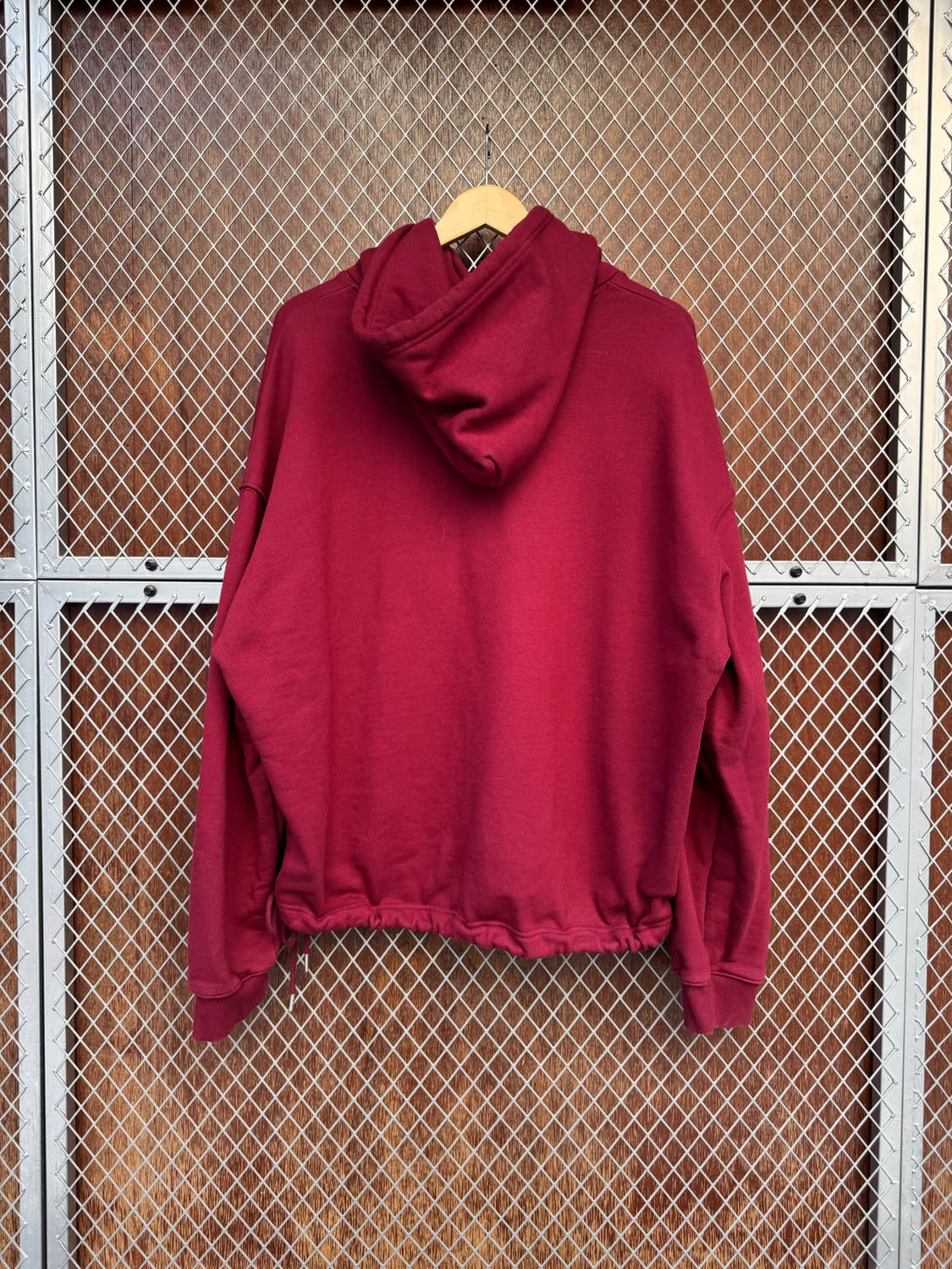 After Pray 애프터프레이 로고 포인트 스트링 오버핏 후드티 M 상품이미지8