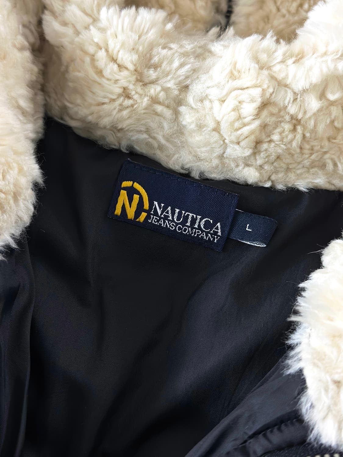 00s 노티카 진스 컴퍼니 셔링 퍼 후드 다운 자켓 상품이미지5