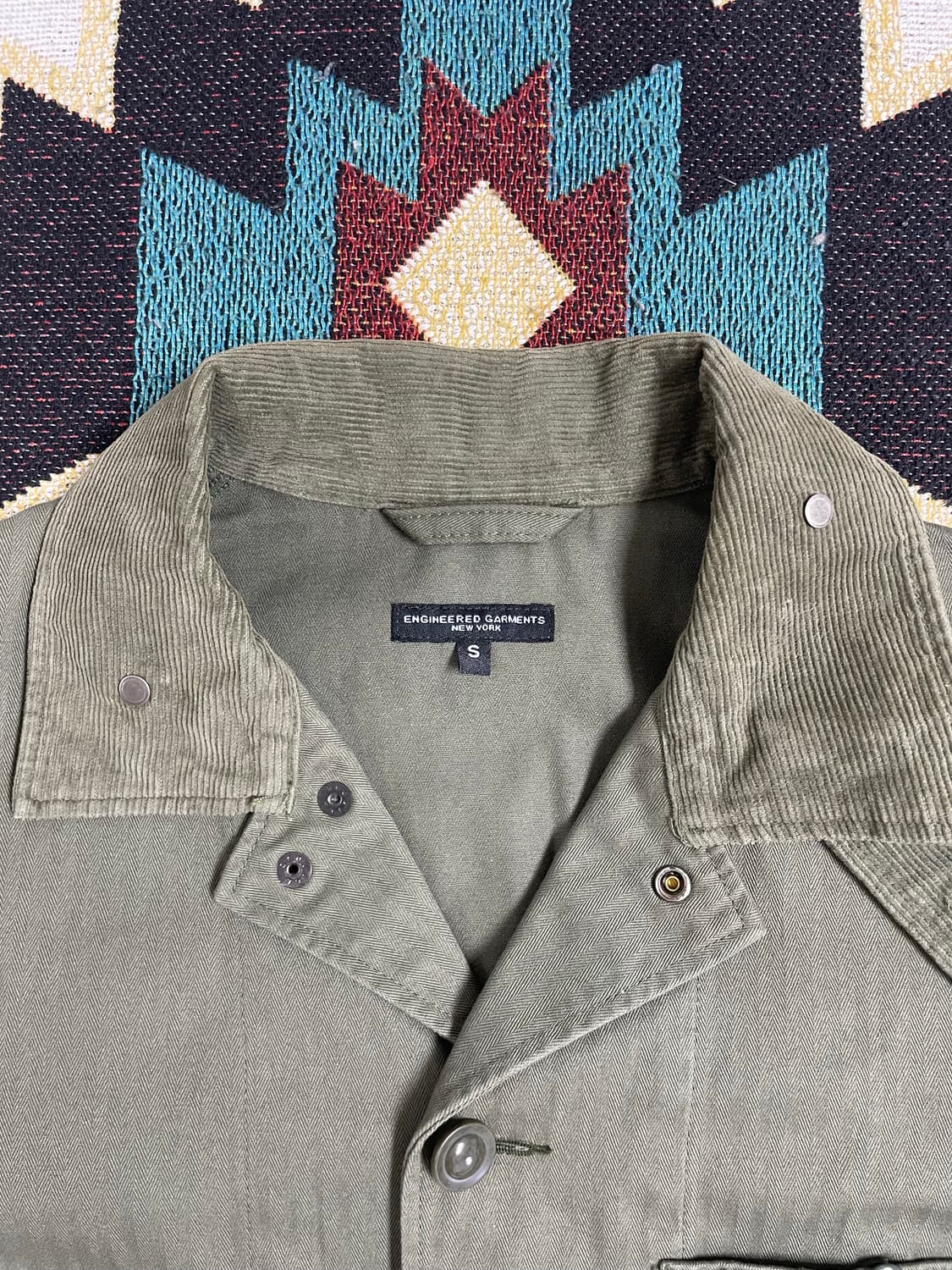 엔지니어드가먼츠(Engineered Garments) 롱로거 자켓 상품이미지2