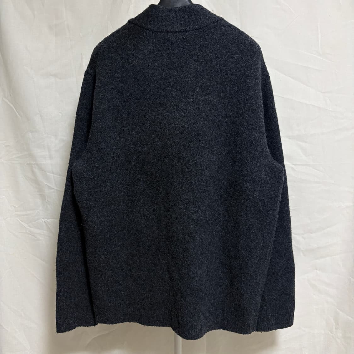 유니클로 수플레얀 가디건 / 다크그레이, L 상품이미지6