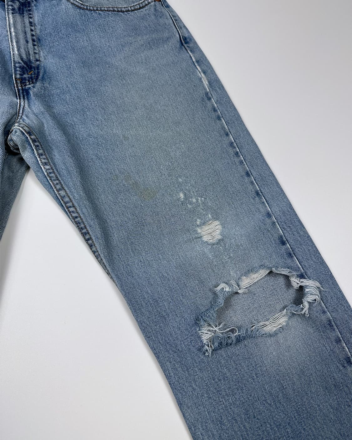 리바이스 505 연청 데님 팬츠 상품이미지6