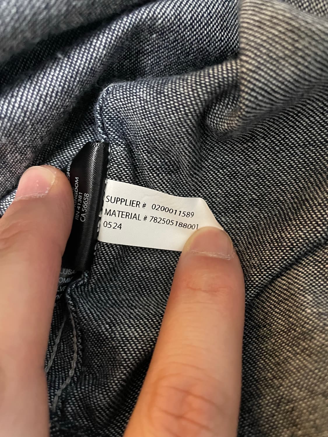 [L] RRL 데님 웨스턴 셔츠  상품이미지7