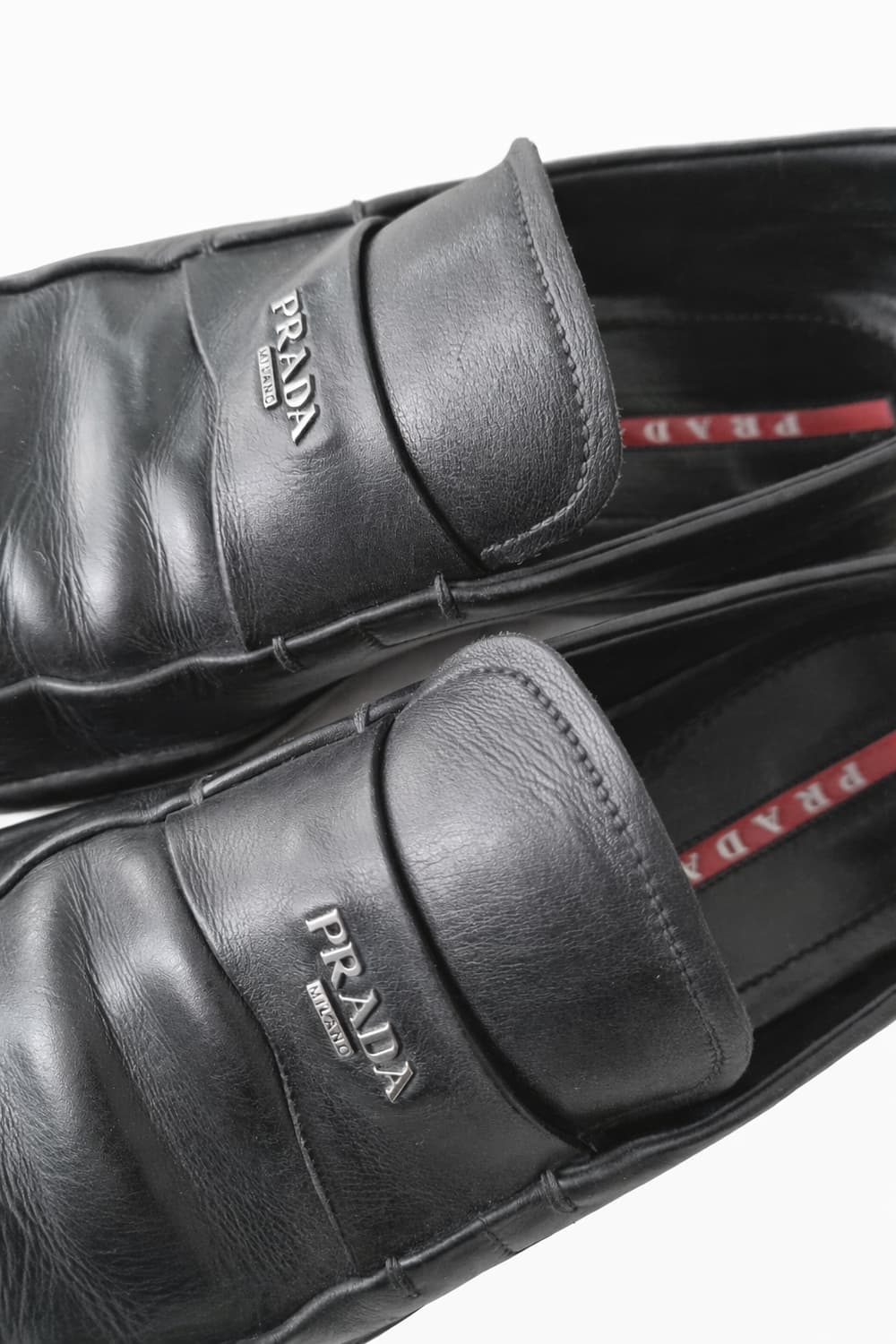 Prada Sports Black Leather Loafer UK8 상품이미지3
