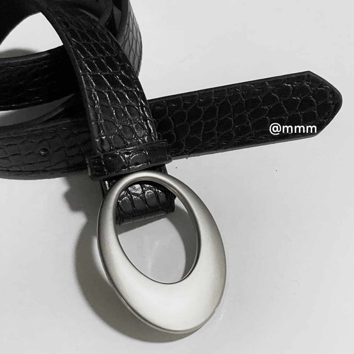 [Unisex] 크로커 원버클 벨트 상품이미지4