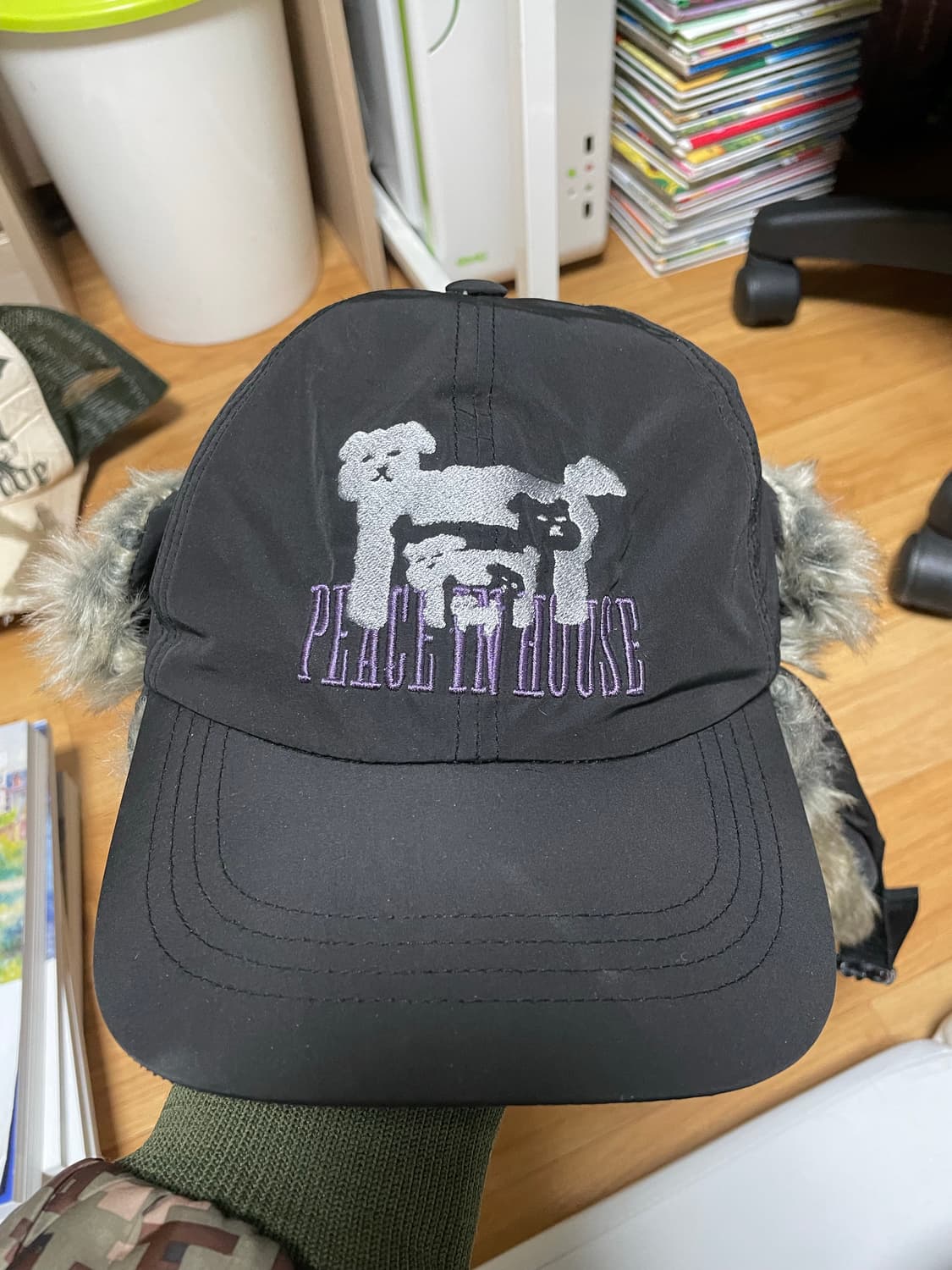 바우프 도그 하우스 트루퍼햇 털모자 상품이미지3