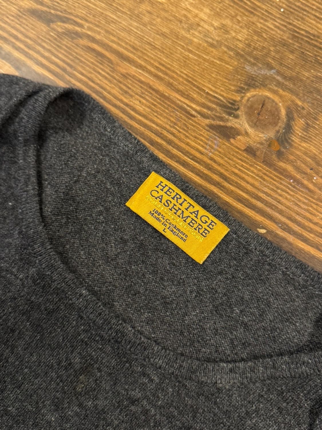 헤리티지 캐시미어 투피스 가디건 55 상품이미지8