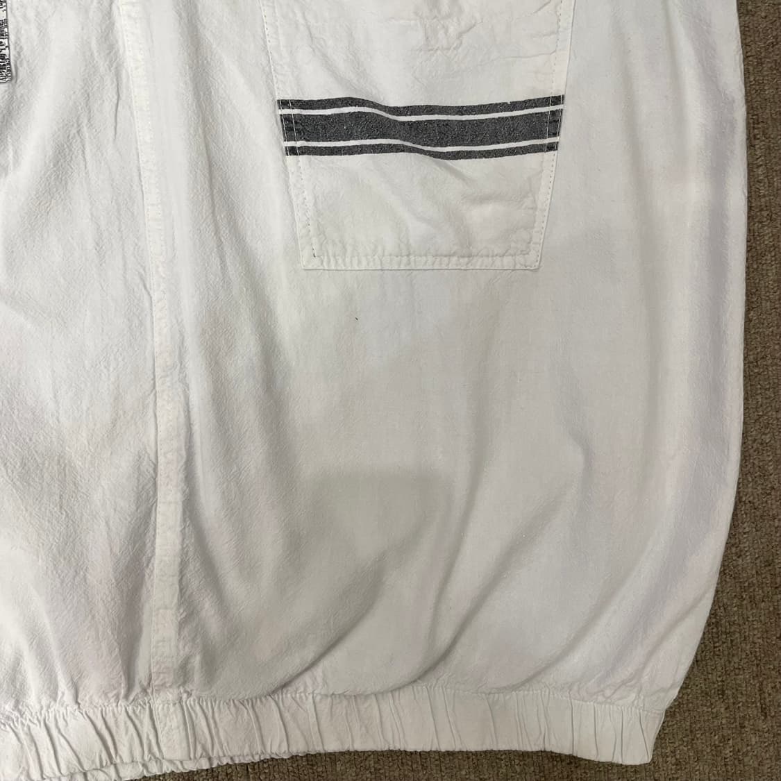 (Free) 90-00's patchwork racing shirt 반팔 상품이미지4