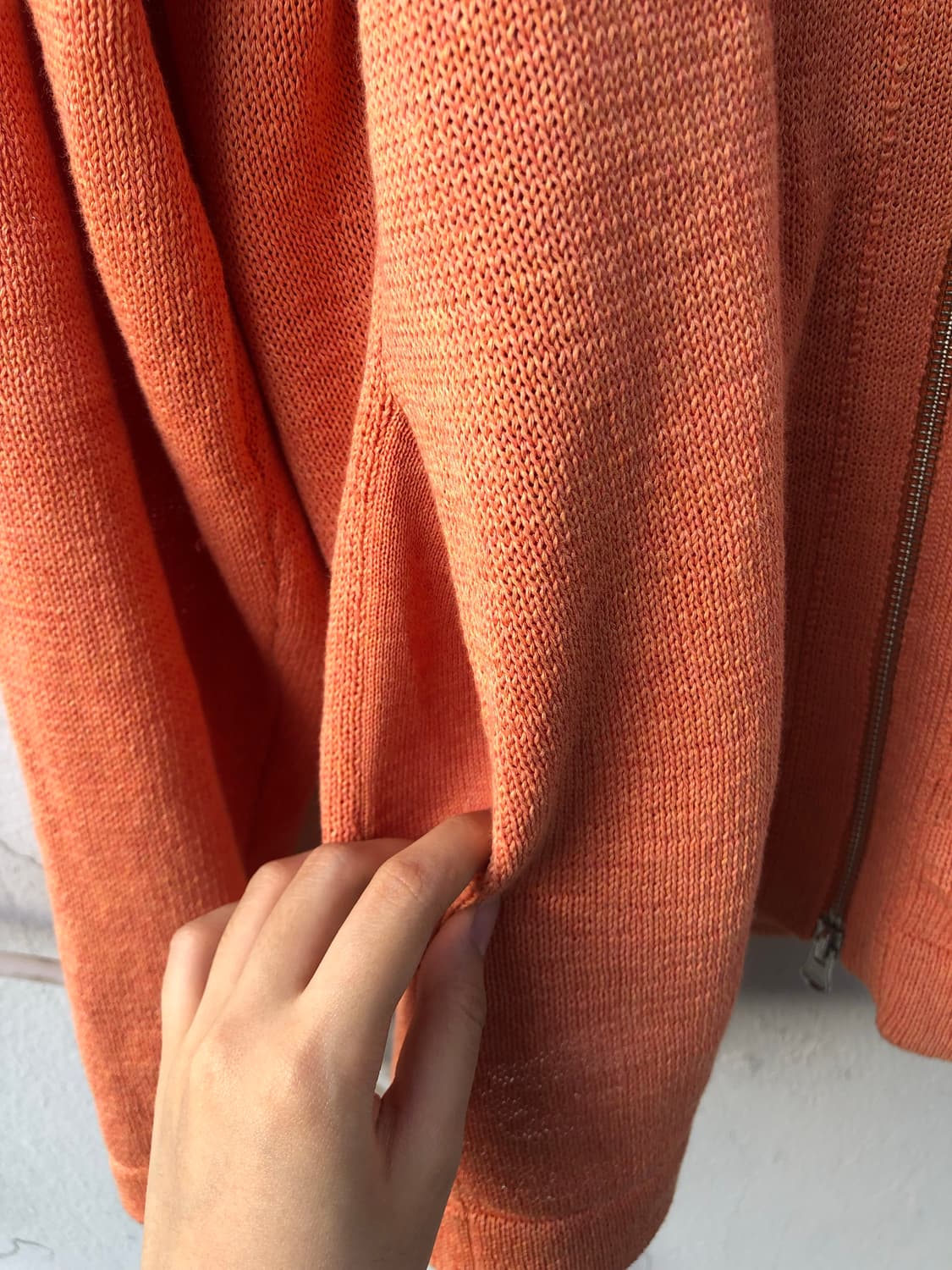 peach coral apricot zip 상품이미지6