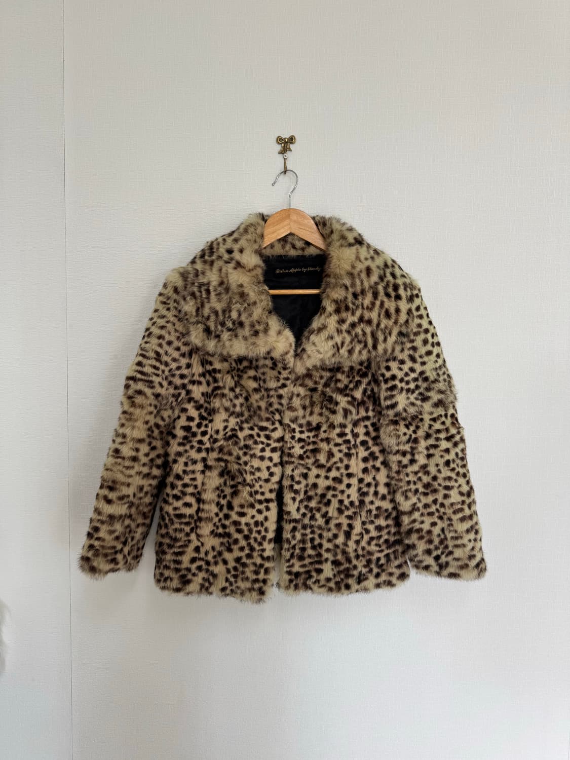 호피 퍼 자켓 상품이미지4