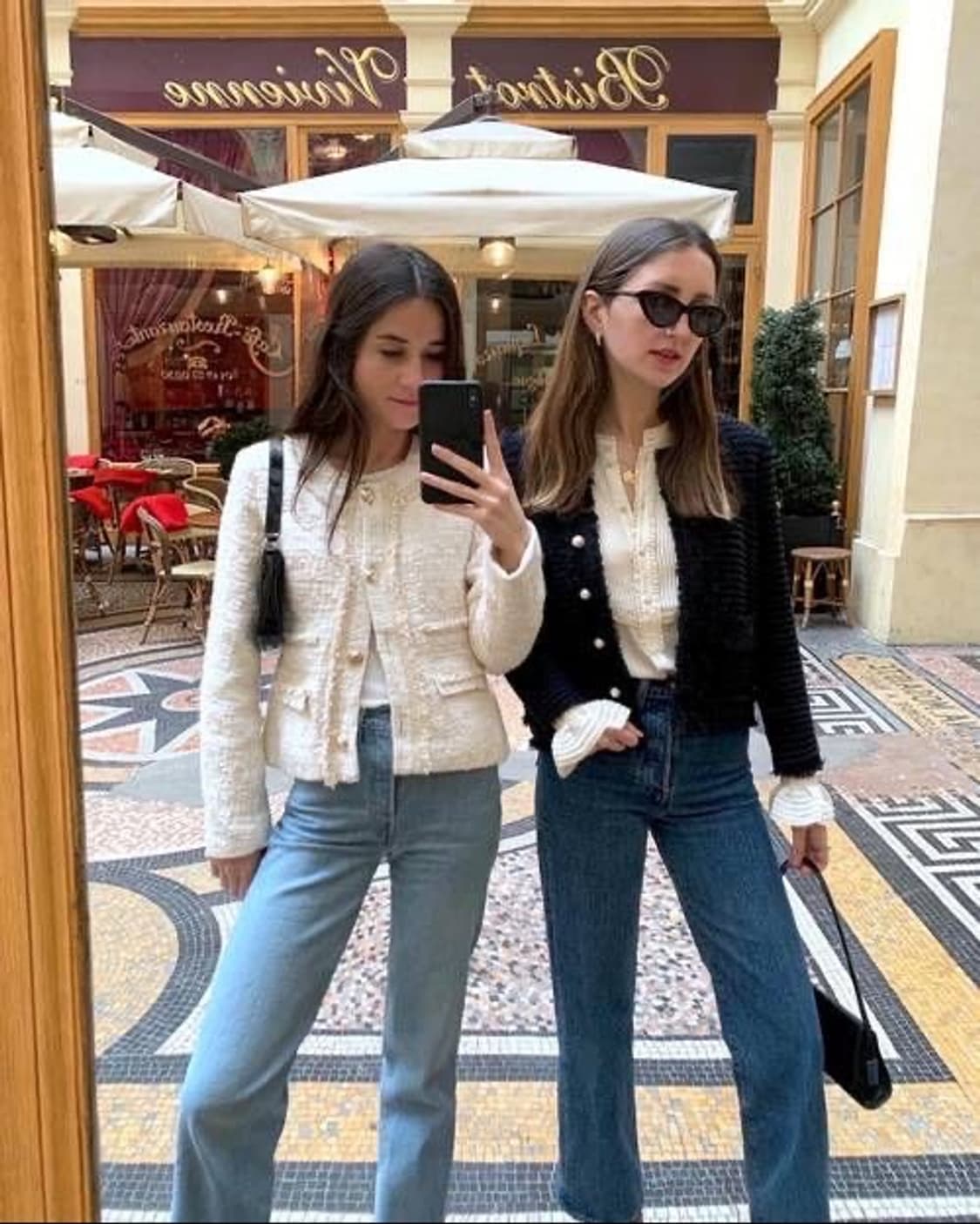 화이트 트위드 자켓 상품이미지5