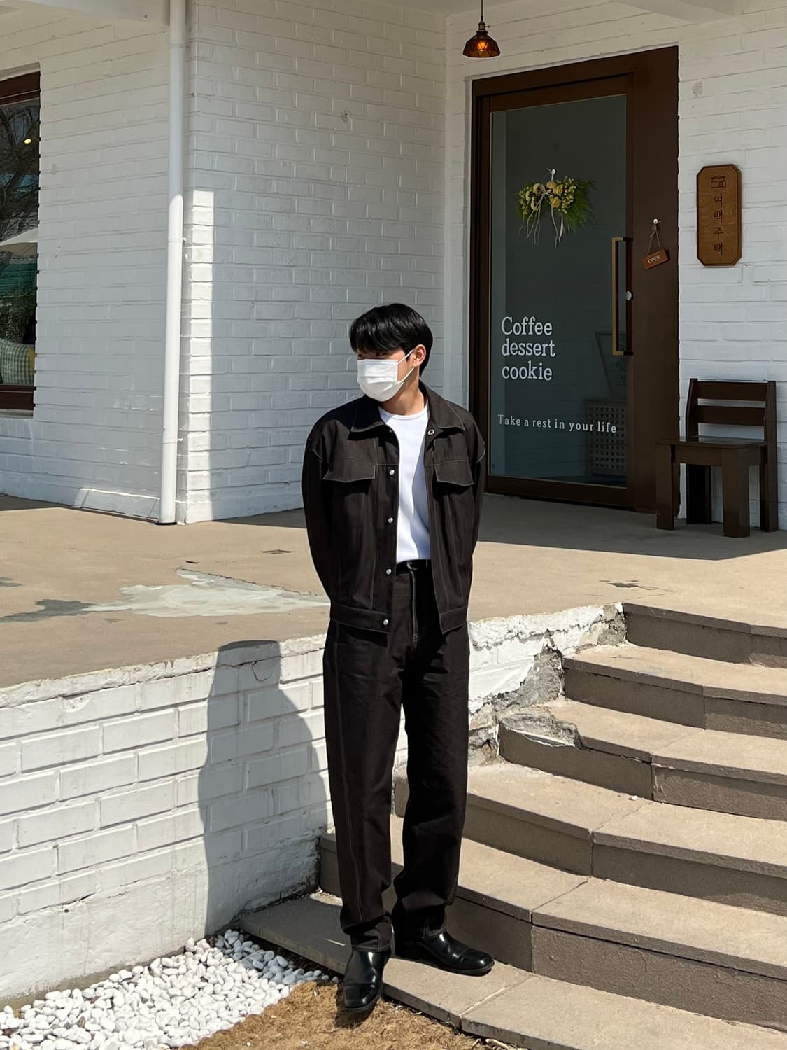 아르반 블루종 셋업 M 상품이미지1