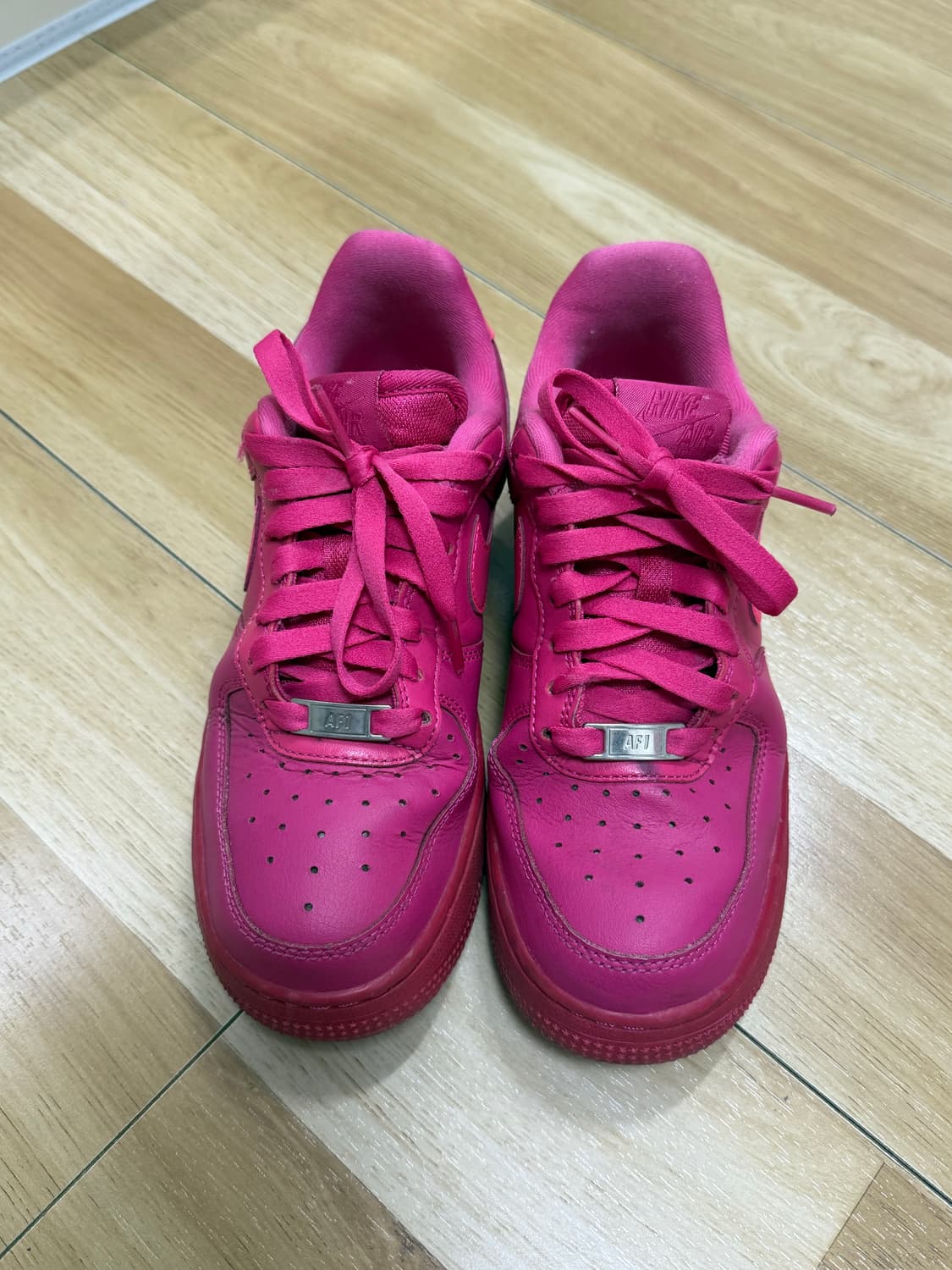 나이키 에어포스 파이어베리 피어스 핑크 230 상품이미지1