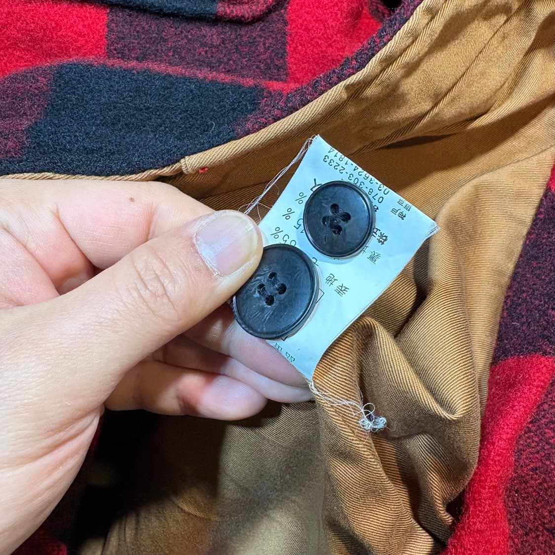 [M] WOOLRICH 울리치 타탄 체크 울자켓 상품이미지6