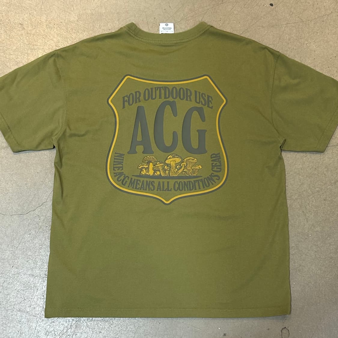 🫶🏻 나이키 ACG 루즈 핏 Green 반팔티 🫶🏻 상품이미지1