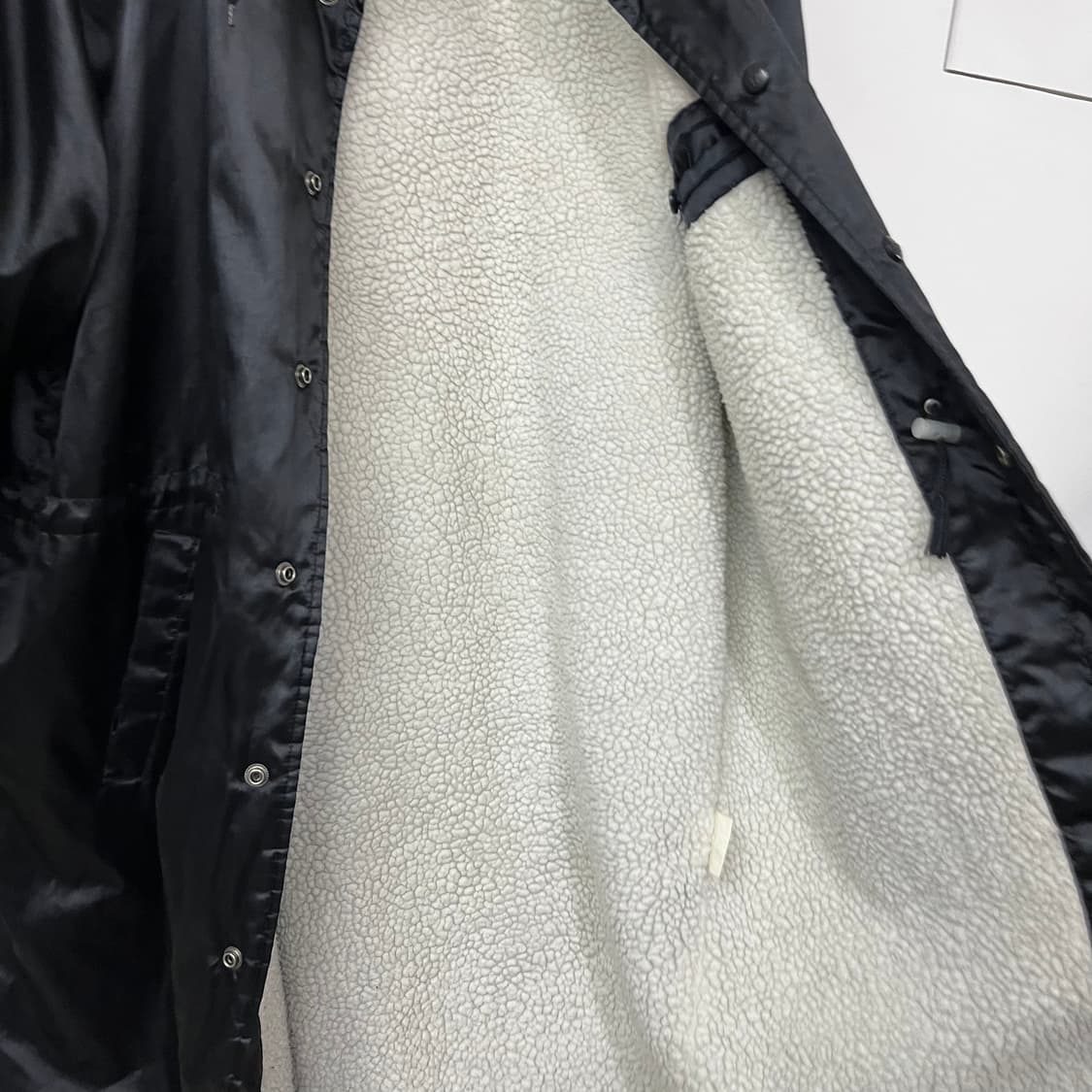 리복 자수로고 양털안감 돕바 롱패딩 상품이미지7