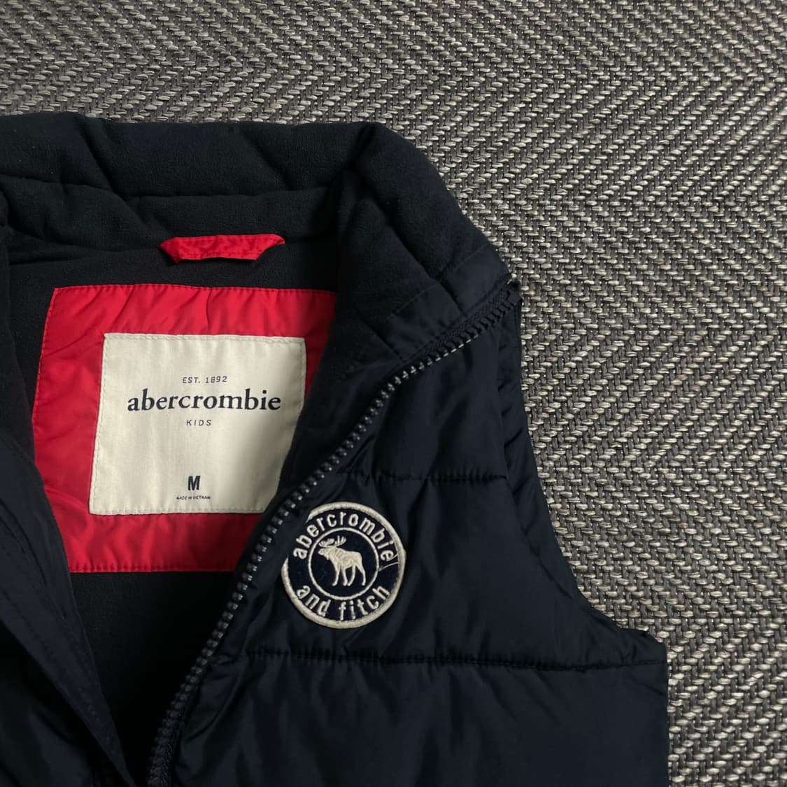 아베크롬비 y2k 크롭 빈티지 다운 베스트y 4632 상품이미지7