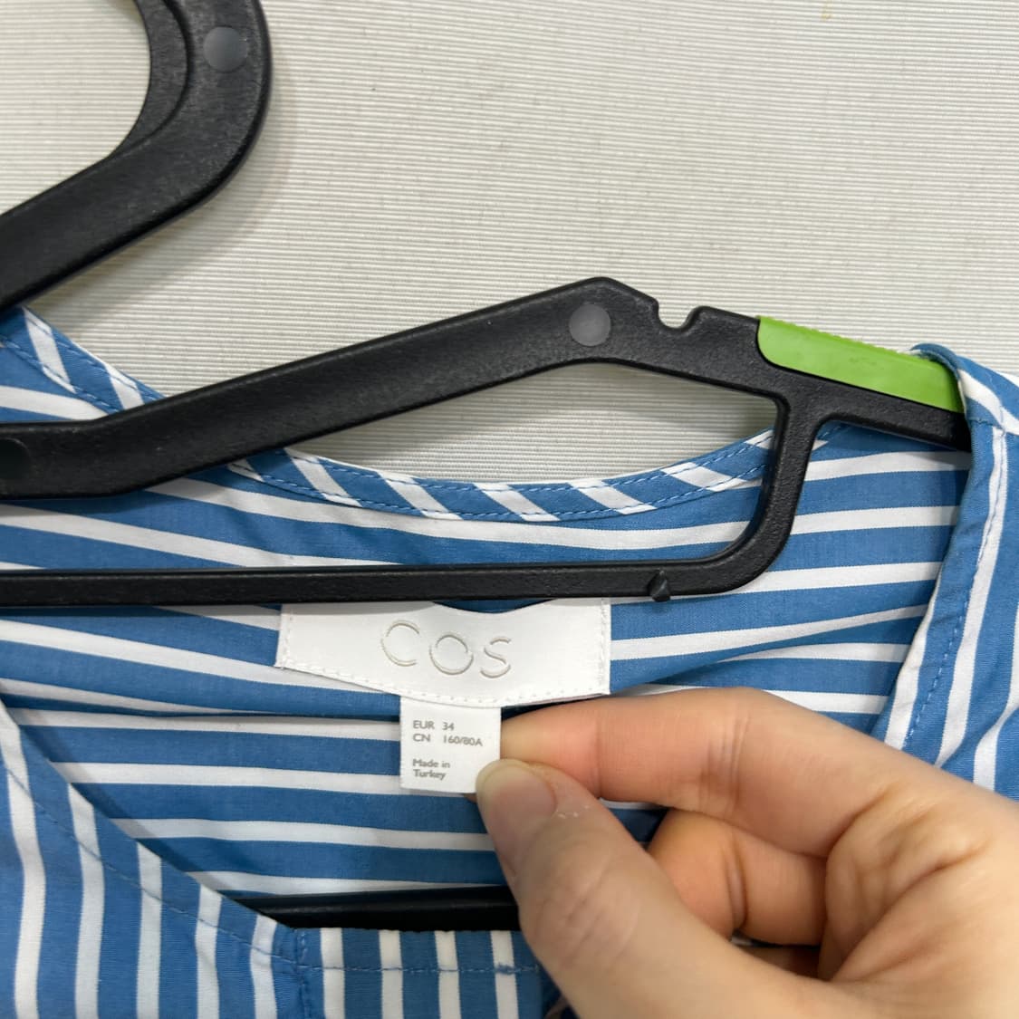 코스 COS 벨티드 스트라이프 셔츠 원피스 34 상품이미지2