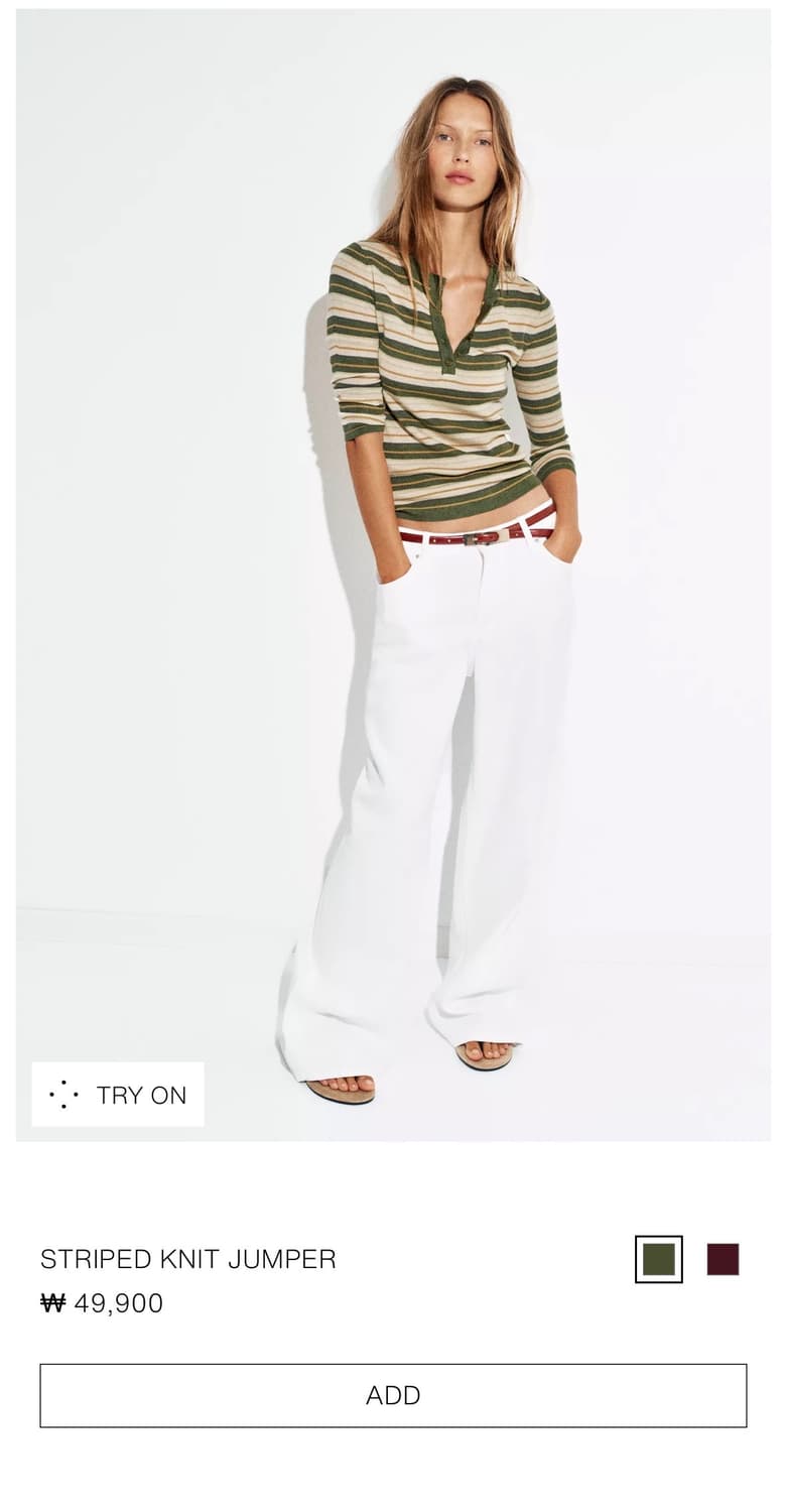 Stripe knit 상품이미지2