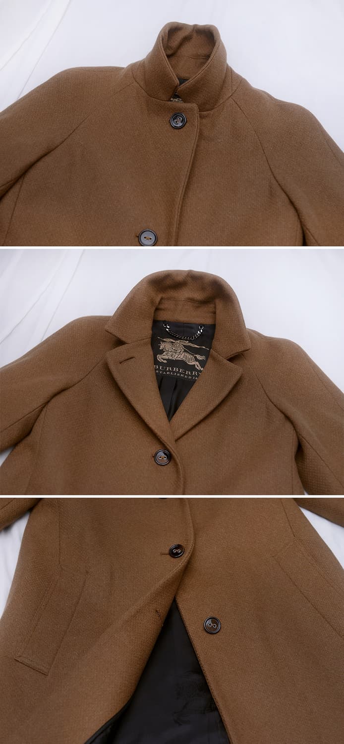 버버리 프로섬 울캐시미어 클래식 카코트 (36 / 44-66) 상품이미지4