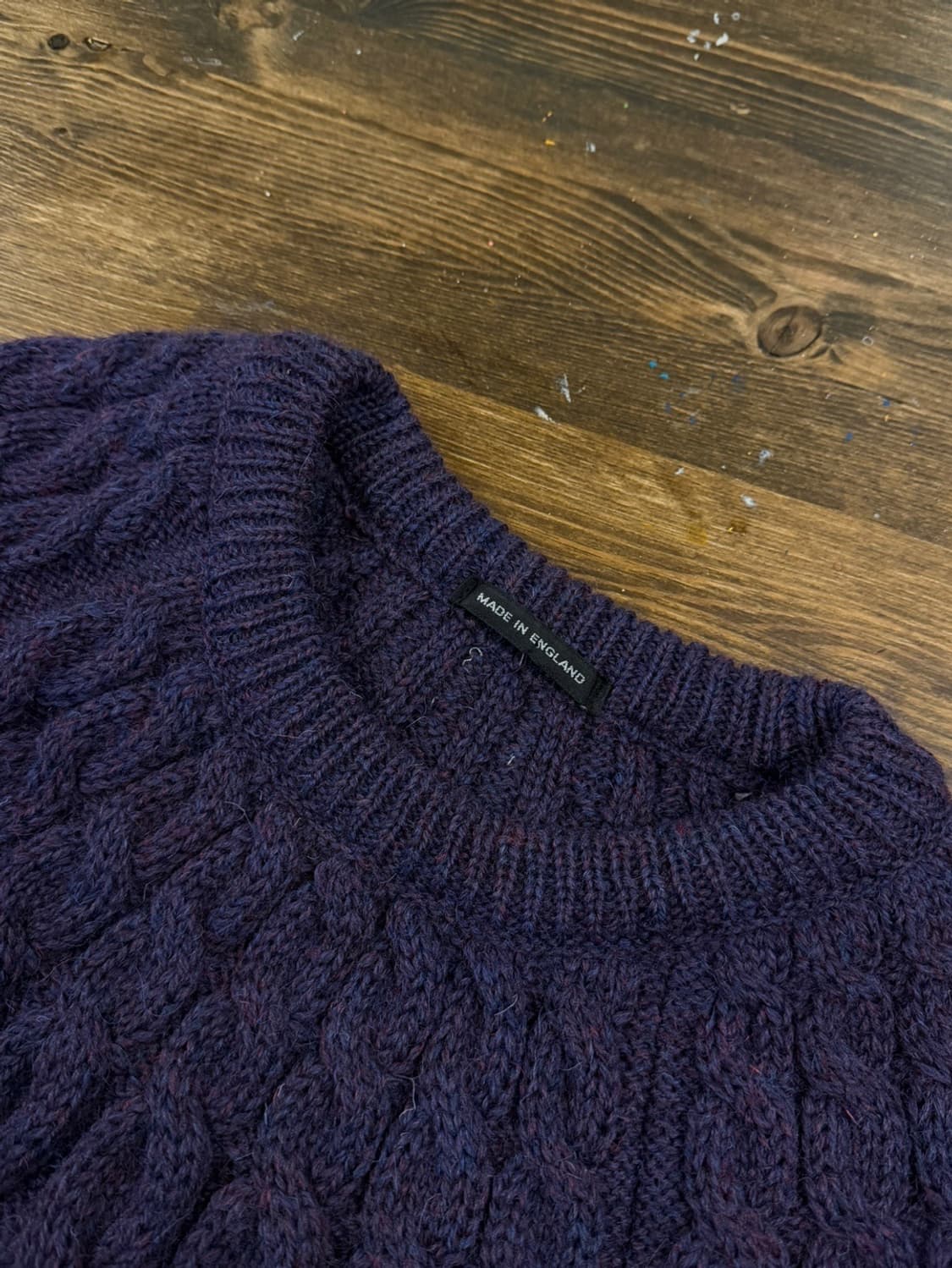 vtg 영국제 빈티지 노르딕니트 남성100 상품이미지6