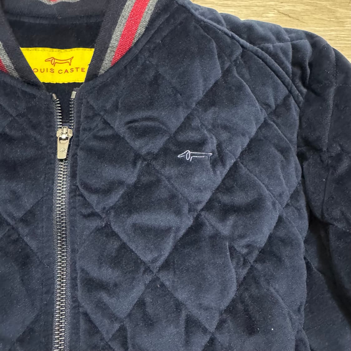 루이까스텔 밸벳 퀼팅 점퍼 상품이미지4