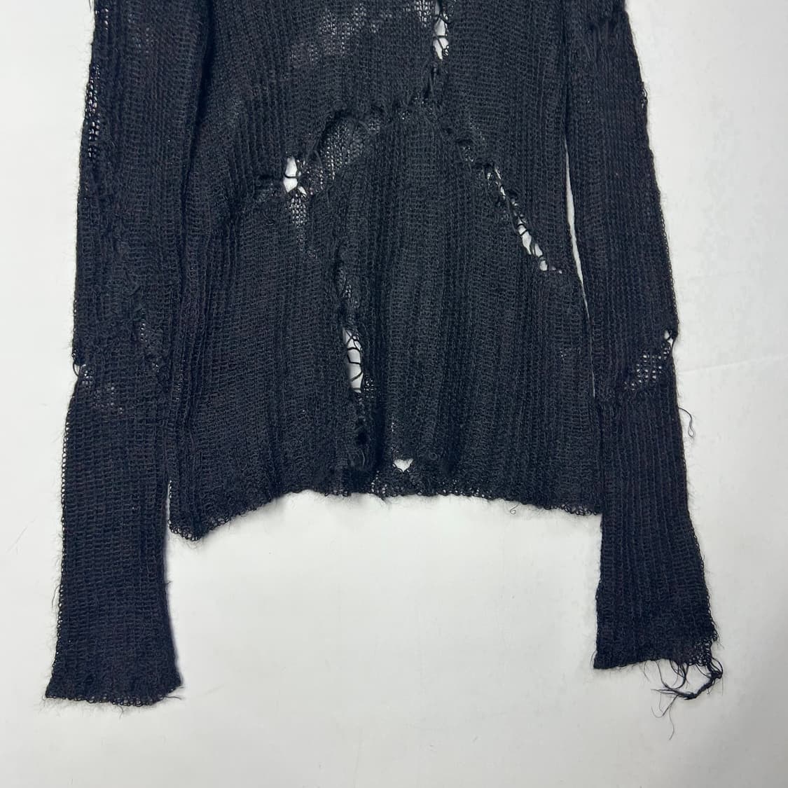 [넘버나인] SS04 Distressed Knit Sweater 상품이미지3