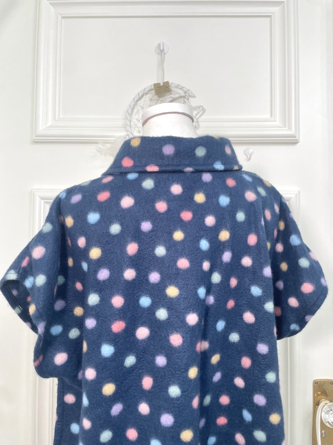 blue rainbow dot mini bolero 상품이미지4