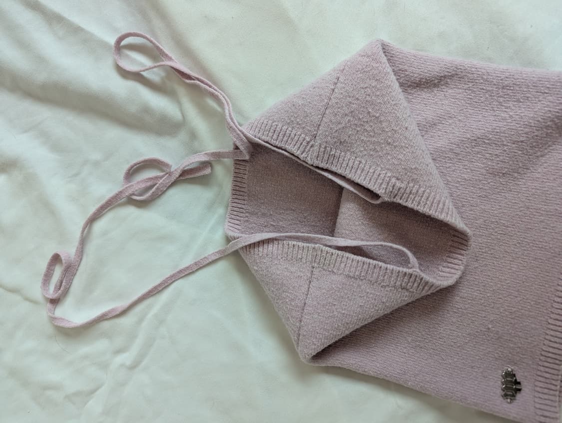 페인오어플레져 CHLOE CARDIGAN 셋업 핑크 상품이미지8