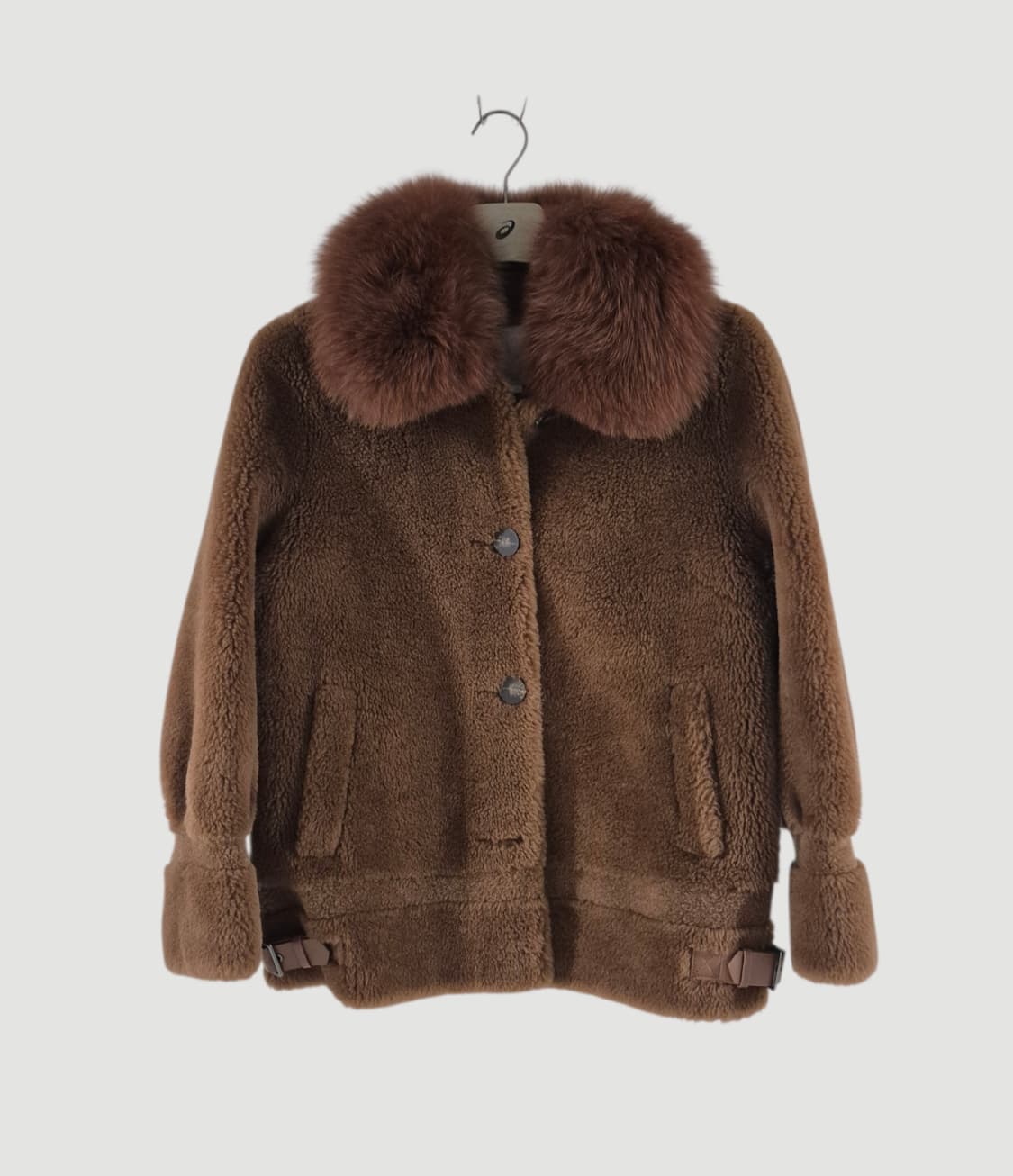 [55]셀렙샵 여자 양모 퍼 자켓 상품이미지1