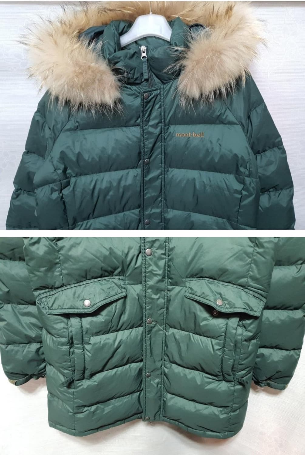 몽벨 여성 하프 구스패딩 상품이미지2