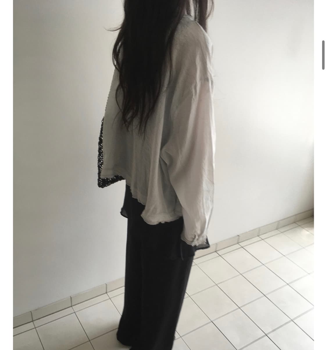 가디건 블라우스 상품이미지5
