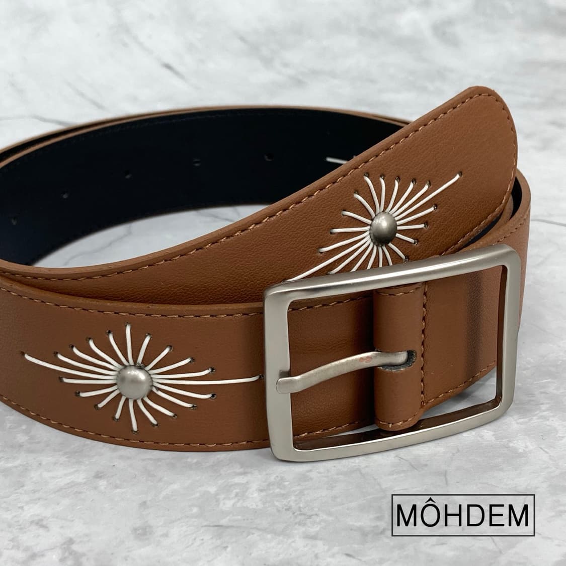 [(Unisex] 웨스턴 클래식 자수 벨트 상품이미지1