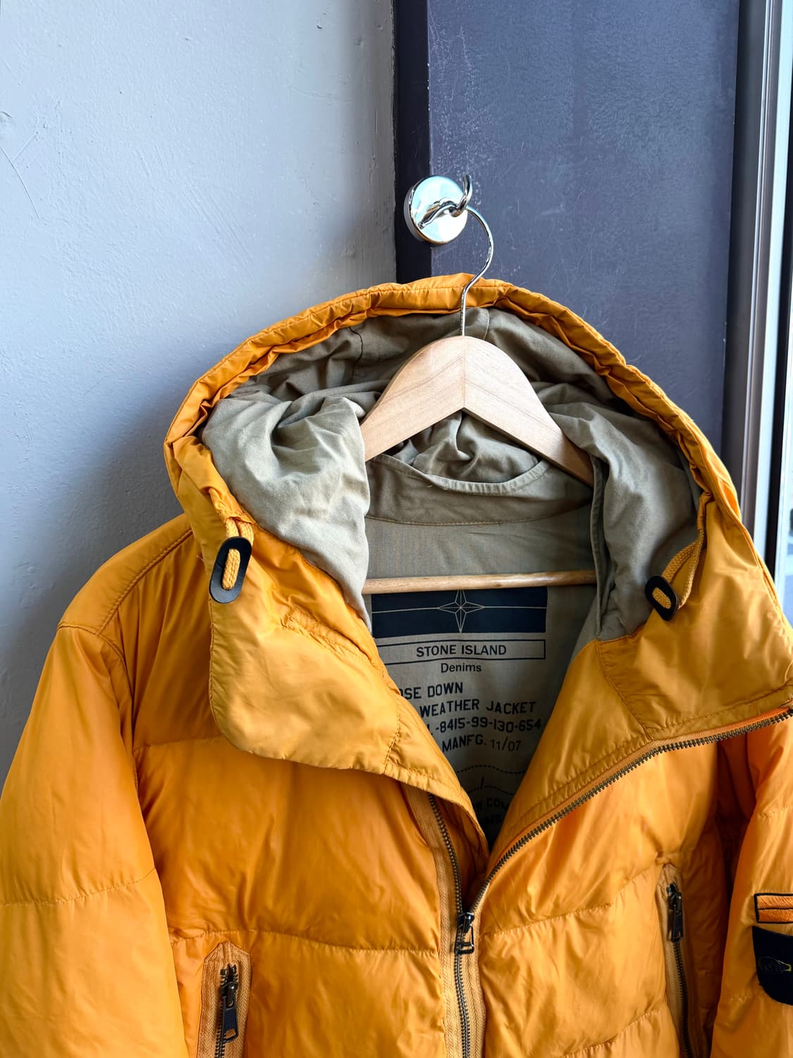 105/ 스톤아일랜드 아카이브 구스 패딩자켓 상품이미지3
