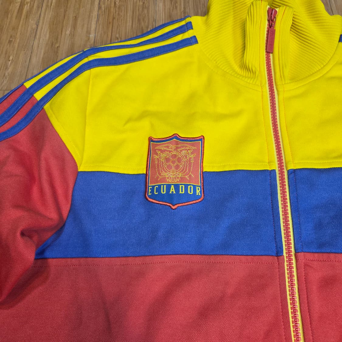 00's 아디다스 에콰도르 축구 국가대표 트랙탑 져지 (L)
 상품이미지3