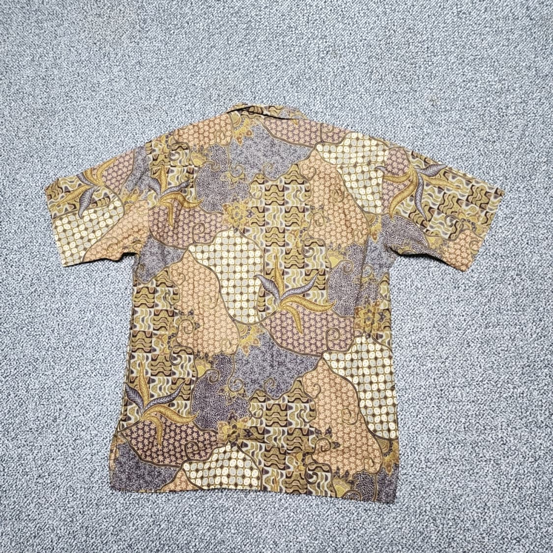 [L] 빈티지 패턴 반팔 셔츠 상품이미지2