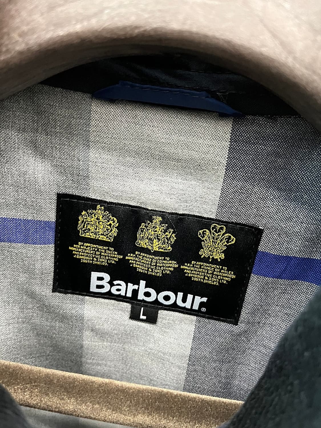 105) 바버 네이비 왁스자켓  상품이미지5