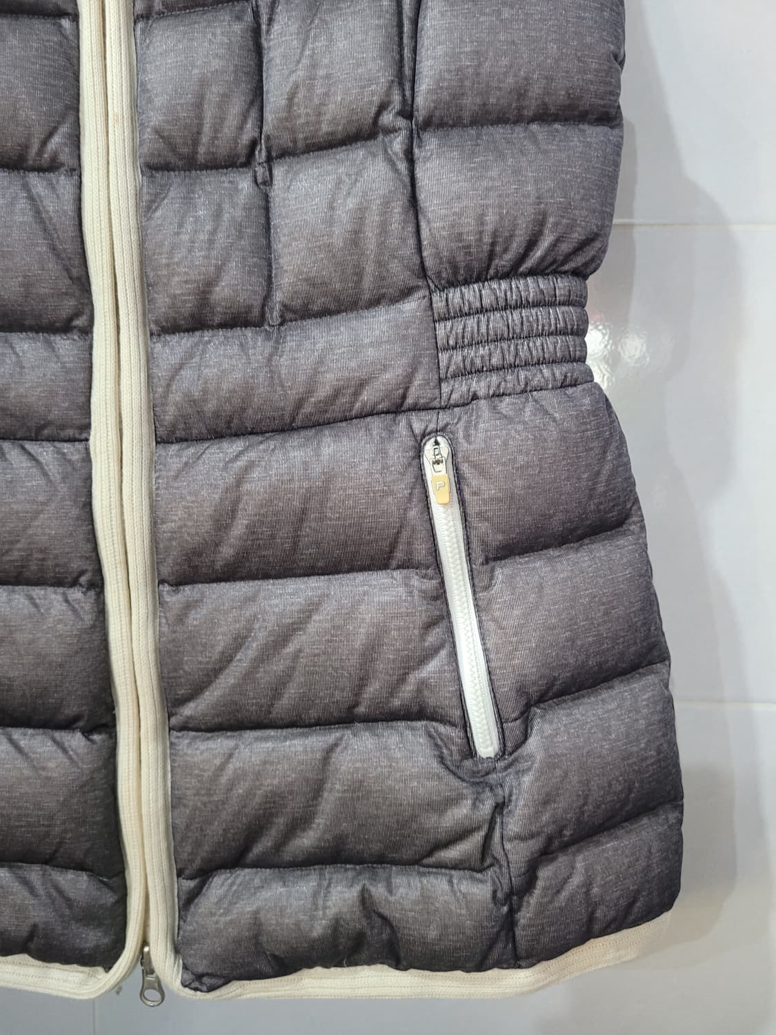 PING 여성 후드 패딩 조끼 상품이미지3