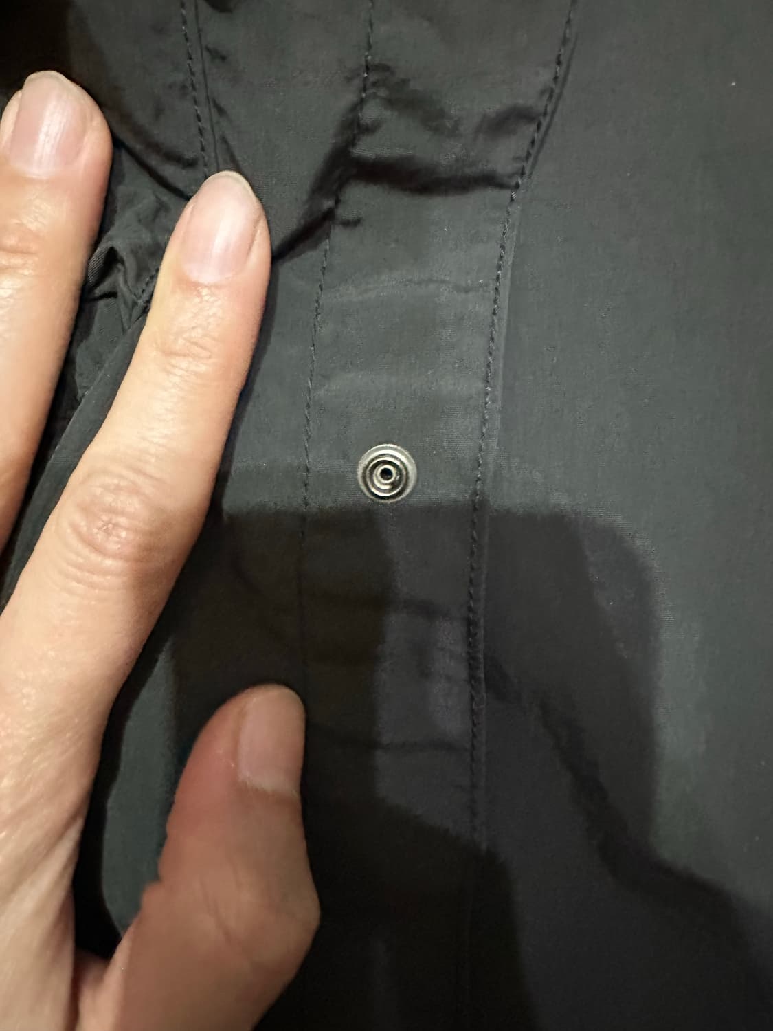 모이프 기어포켓 셔츠3사이즈 블랙 상품이미지4