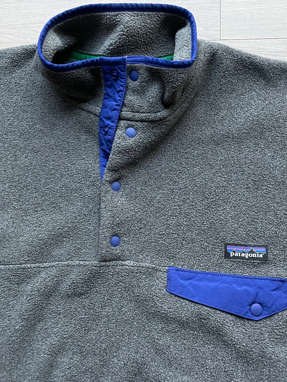 파타고니아 신칠라 니켈 블루 그레이 플리스 patagonia 상품이미지4