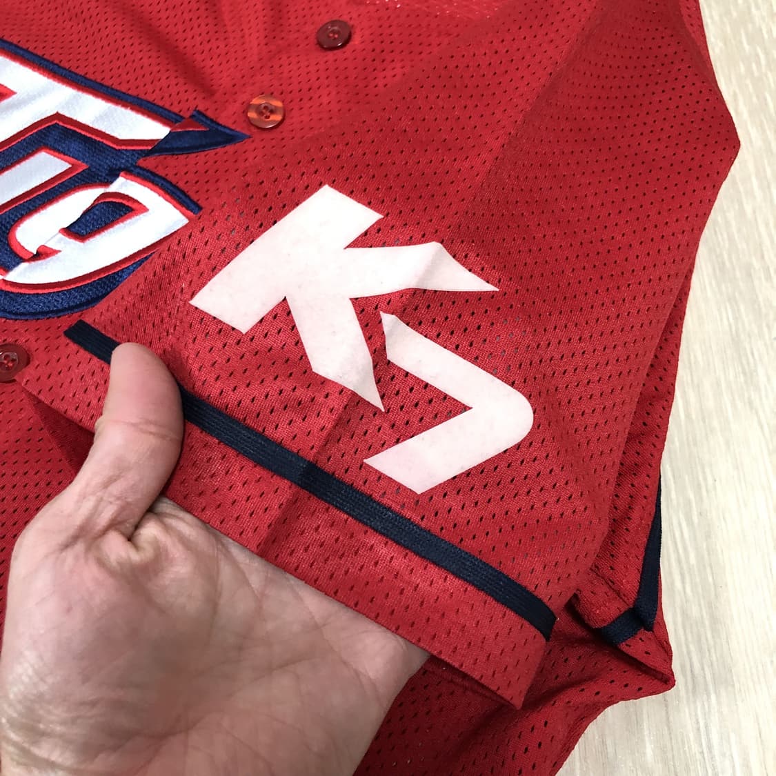 (95) 기아 타이거즈 올드 어웨이 안치홍 져지 기아 타이거즈 유니폼 상품이미지5